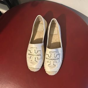 cream Tory Burch espadrille’s